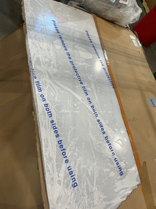 Photo 1 of [Large Size] Crystal Clear 1/5" Thick 59" x 47" Heavy Duty Hard Chair Mat, Can be Used on Carpet or Hard Floor
