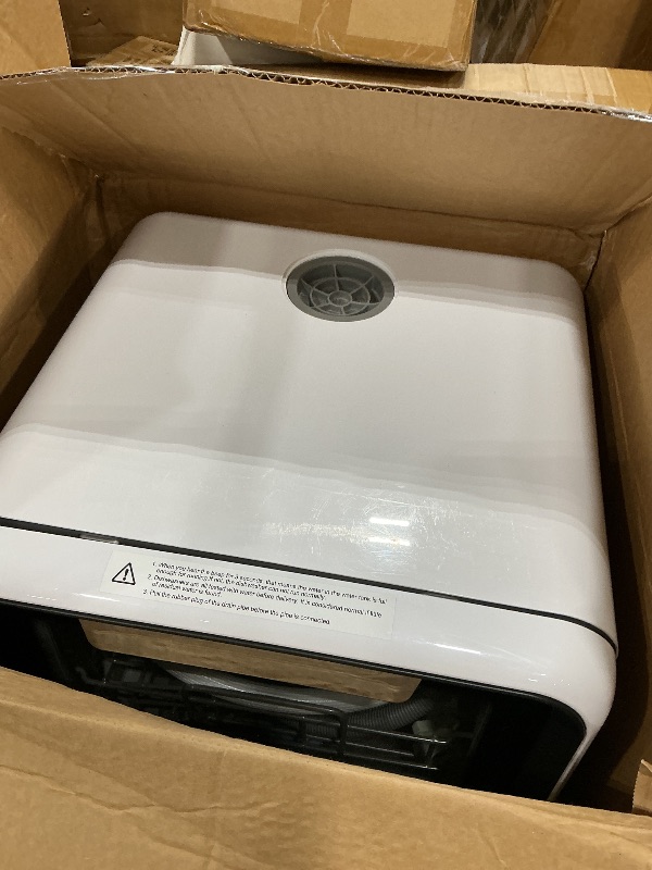 Photo 1 of ***BROKEN*** COMFEE' Portable Mini Dishwasher Countertop with 1.32Gal Built-in Water Tank for Apartments& RVs, No Hookup Needed, 6 Programs, 360° Dual Spray, 162? High-Temp& Air-Dry Function