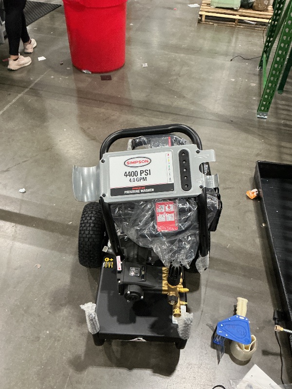 Photo 1 of ***UPDATED 7/26*** Simpson 3400 PSI Gas Pressure Washer, 2.5 GPM Residential Power Washer, Cold Water, 25' Hose, Clean Machine, 49-State Compliant (CM61083)