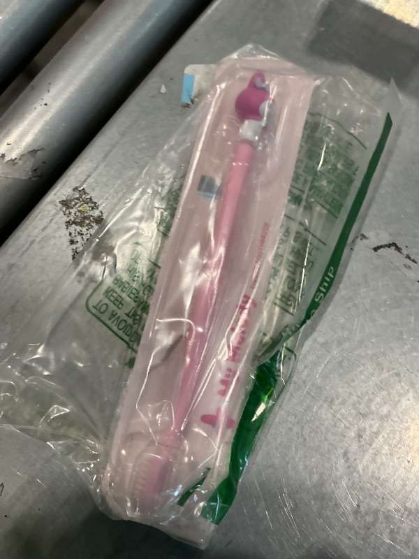 Photo 1 of 1 Count Cute Figure Toothbrush (Pink)