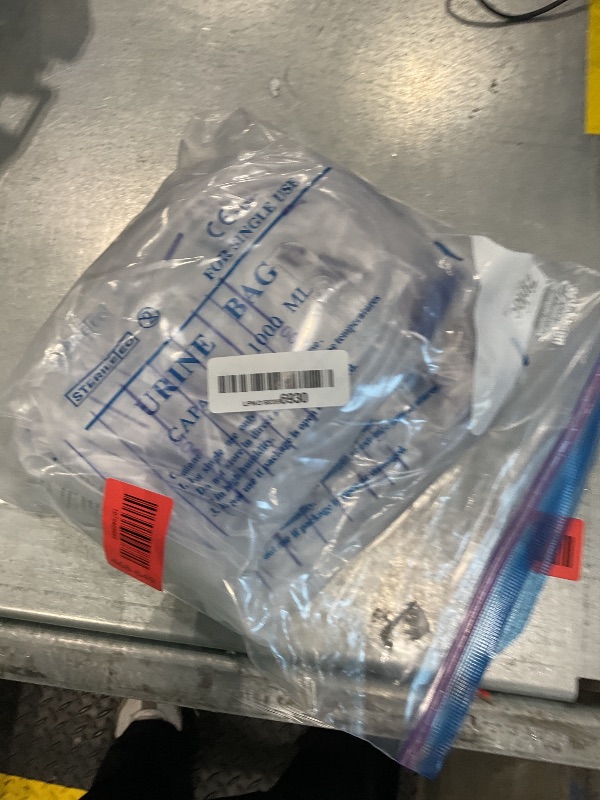 Photo 1 of 10 Pcs Urine Drainage Bags Catheter 1000ML