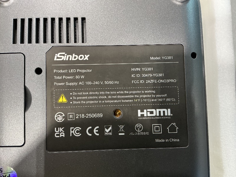 Photo 1 of [2000 ANSI/Auto Focus & Keystone/Built-in APP] 4K Outdoor Projector with Wifi and Bluetooth, Smart Portable Projector Compatible with Netflix/YouTube & Dolby, Home Theater Projector with HDR10+