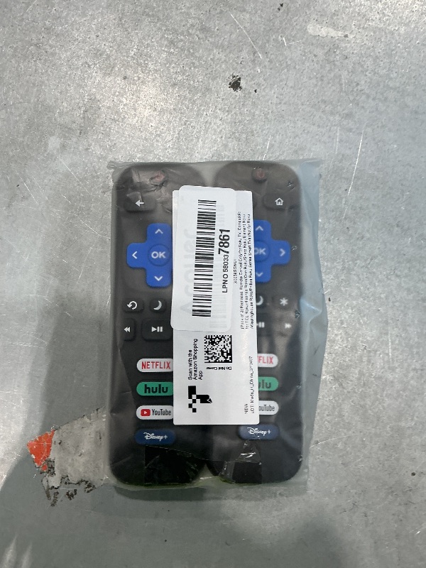 Photo 1 of (Pack of 2) Replacement Remote Control Only for Roku TV, Compatible for TCL Roku/Hisense Roku/Onn Roku/Sharp Roku/Element Roku/Westinghouse Roku/Philips Roku Smart TVs (Not for Roku Stick and Box)