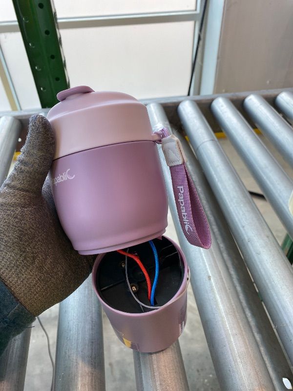 Photo 1 of *See Clerk Notes* Papablic Pro Portable Bottle Warmer for Travel, Fast 2X Heating, Built-in Sterilizer, 5 Temp Settings, Water & Baby Milk & Formula Warmer on the Go, Smart Keep Warm, Lilac Purple