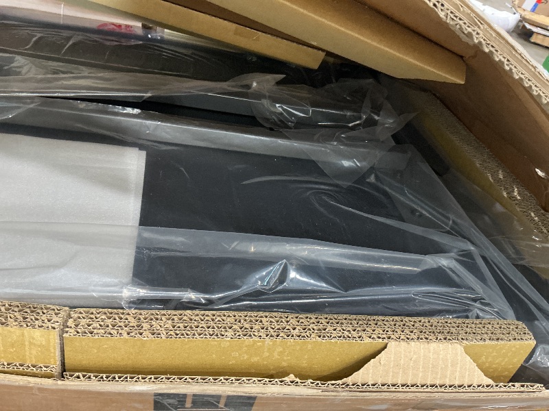Photo 1 of [Damaged and only 1 box] Vari ComfortEdge Electric Standing Desk – 72x30 – Reclaimed Wood/Slate