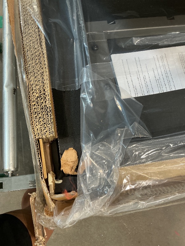 Photo 1 of [Damaged and only 1 box] Vari ComfortEdge Electric Standing Desk – 72x30 – Reclaimed Wood/Slate