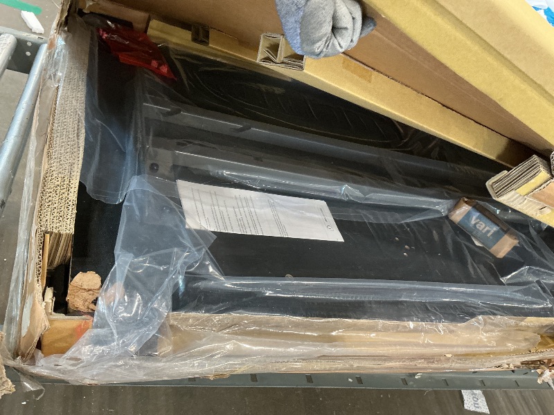 Photo 1 of [Damaged and only 1 box] Vari ComfortEdge Electric Standing Desk – 72x30 – Reclaimed Wood/Slate