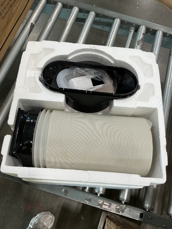Photo 1 of ***FINAL SALE NO RETURN *** AMSTA AMCLI090EN, Mobile Air Conditioner, 9000 BTU, 2630W, 3 Modes (Air Conditioning, Dehumidification, Ventilation), 330 m3/H, 2 Speed, Remote Control, Timer, LED Screen, Drain Hose Provided
