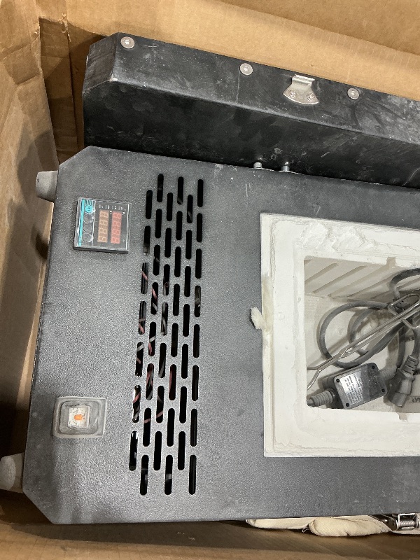 Photo 1 of 1500W Programmable Electric Kiln Furnace with Multi-Stage Temperature Control, 1200?/2192? Max,Compact Tabletop Melting Oven for Jewelry Making, Metal Casting, Pottery Glazing & DIY Crafts