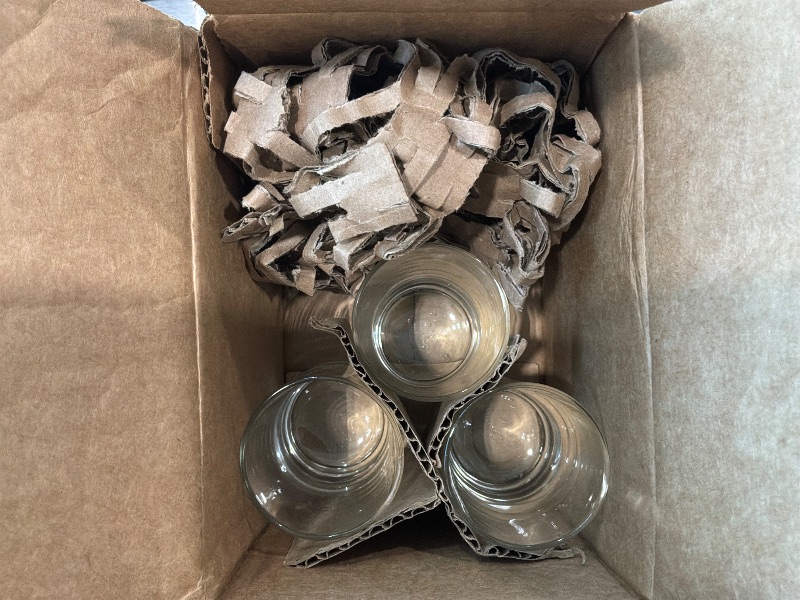 Photo 1 of [Used and Only 3] Libbey Heavy Base Juice Glasses, Set of 4, 5.5 fluid ounces