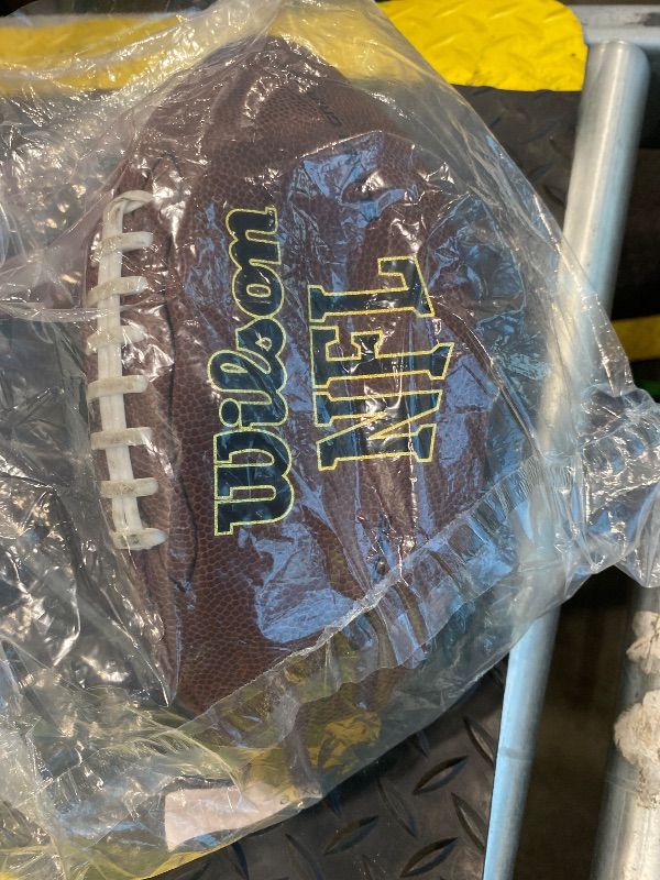 Photo 1 of [DOESN'T HOLD AIR WELL] WILSON NFL Super Grip Composite Football - Official Size, Brown