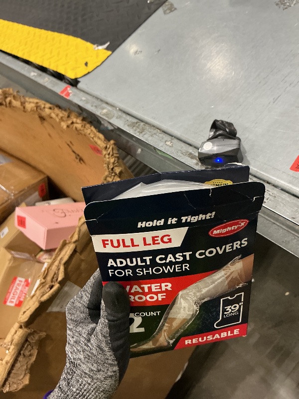 Photo 1 of 100% Waterproof Cast Covers for Shower Leg - 2pk - Tight Seal - Reusable Adult Full Leg Cast Protectors - Thigh, Knee, Ankle, Foot - After Surgery Bandage and Dressing Shower Bag - Long Size