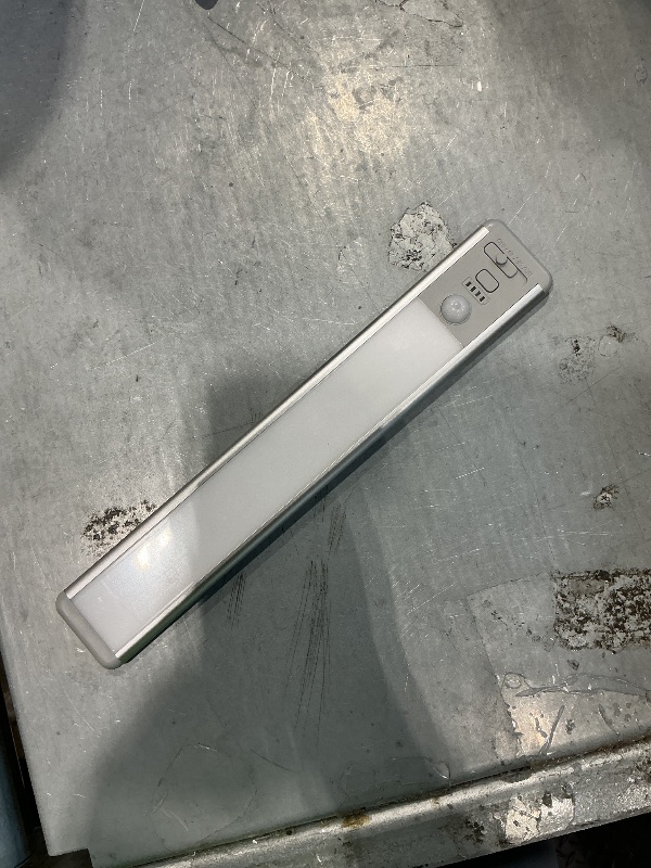 Photo 1 of **** MISSING 1*** 13inch Under Cabinet Lighting, 3200mAh Rechargeable Motion Sensor Light Indoor, LED Battery Operated Cabinet Lights, Dimmable Closet Light, Wireless Under Counter Lights for Kitchen