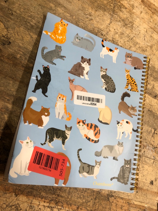 View 2 of 2027-2028 Monthly Planner - 2 Year Monthly Planner/Calendar 2027-2028, JAN 2027 – DEC 2028, 24 Months Calendar Planner, 9" x 11", Holidays, Tabs, Double-Side Pocket, Thick Paper - Cute cats