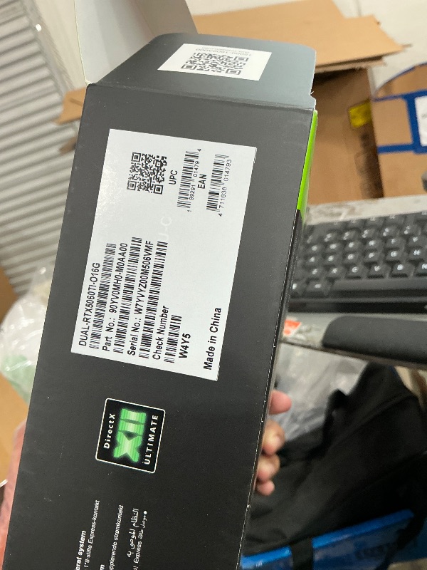 Photo 1 of ***UNABLE TO TEST***ASUS Dual NVIDIA GeForce RTX 5060 Ti 16GB OC Graphics Card