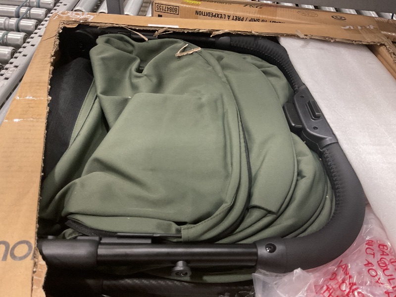 View 2 of ** closing clip is broken **
Mompush Nexis Carbon Fiber Lightweight Travel Stroller, Carry-On, Forest