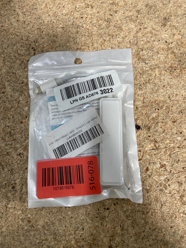Photo 1 of **STOCK PHOTO FOR REFERENCE ONLY, ITS A LIGHTNING IPHONE PLUG** [Apple MFi Certified] SD Card Reader for iPhone 17 16 15
