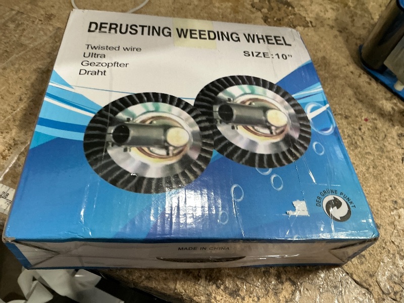 Photo 1 of 10 Inch Unbreakable Wired Trimmer Blade for Weed Eater, Steel Wire Rotary Brush Cutter Trimmer Head, Weed Eater Head for Weed Eater, Brush Cutter, Weed Wreckers, Moss Grass Rust Removal