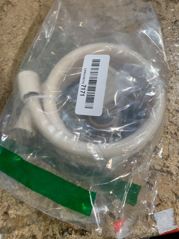 Photo 1 of **MISSING SHOWER HEAD** RV Shower Head Kit with 60" Hose - Bisque Parchment