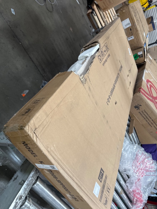 View 3 of **************INCOMPLETE ITEM, THIS IS ONLY BOX #1 OUT OF 2 TOTAL*********
KISLOT Queen Wood Bed Frame - Natural
