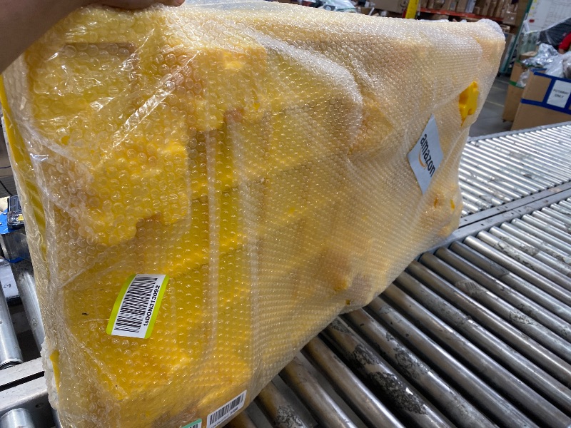 Photo 1 of 
2 Drum Spill Containment Pallet, 2000 lb Capacity, Low Profile HDPE Stackable Tray with 8.5 gal Sump for Oil and Chemicals Storage, Garage Workshop, Shop Floor Areas Yellow
