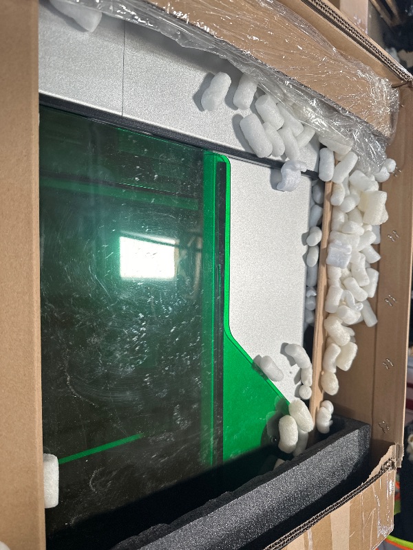 View 2 of **HAS SOME DAMAGE AND MISSING ITEMS** USED 3D PRINTER