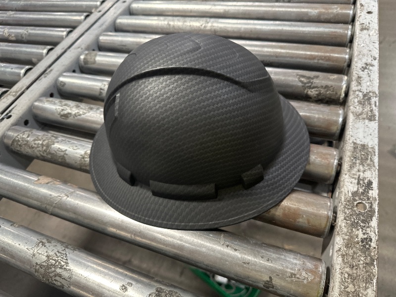 Photo 1 of fake carbon fiber hardhat
