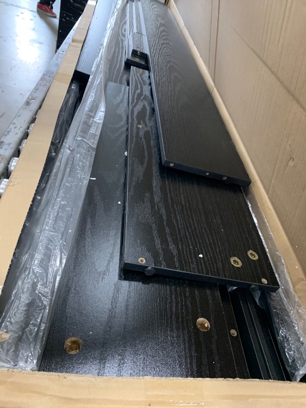 View 5 of *** PARTS ONLY / MISSING PART ***
DWVO King Size Bed Frame, 51" Tall Bookcase Headboard and 4 Storage Drawers