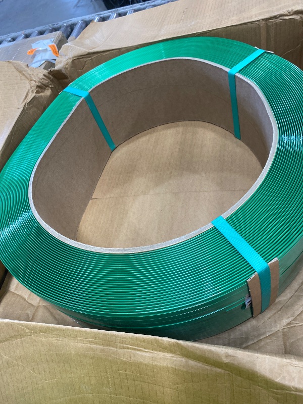 View 3 of 1/2" x 6500' Industrial-Grade Polyester (PET) Strapping Coil