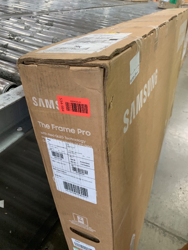 Photo 1 of Samsung 65-Inch Class The Frame Pro LS03HW Series Samsung Vision AI Smart TV (2026 Model, 65LS03HW) Glare Free with Neo QLED, Wireless One Connect, Slim Fit Wall Mount Included, Alexa Built-in - Vi...