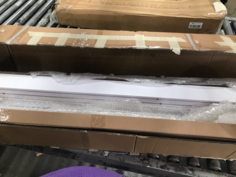 Photo 1 of ************INCOMPLETE ITEM, THIS IS ONLY BOX #1 OUT OF 2 TOTAL************
SMARTSTANDARD Sliding Barn Door 72x80 Inch with Frosted Glass
