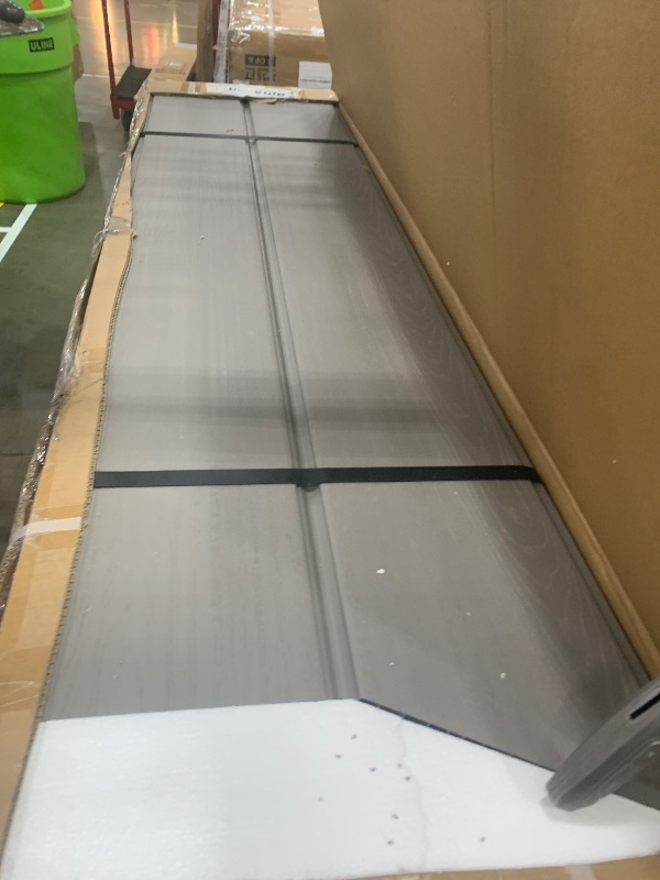 View 5 of *****PARTIAL SET , MISSING 2 OUT OF 6 BOXES ******** Duramax - Garden shed – APEX PRO Plus 15 x 8 – PVC Resin – Light and Dark Grey – Includes Floor