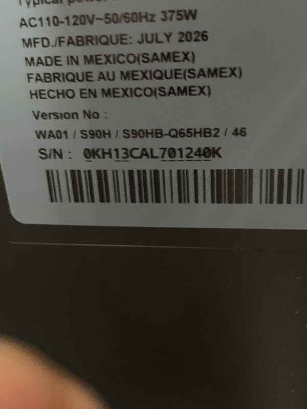 View 3 of *SCREEN DOESN'T WORK* Samsung 65" OLED 4K Smart TV
