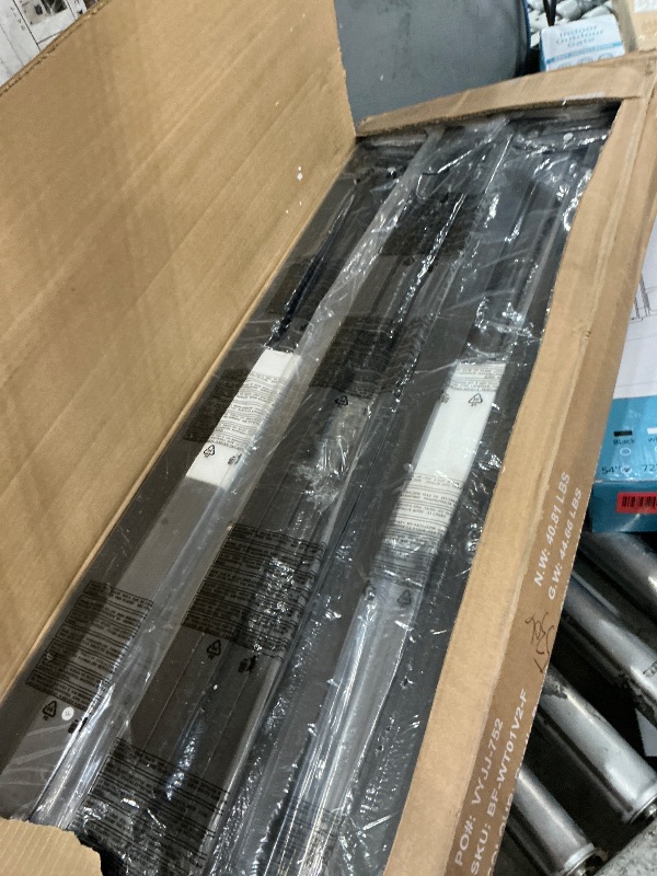 Photo 1 of ***MISSING PARTS***OLIXIS Full Size Bed Frame with Headboard, 800LBS Mattress Foundation with All Sturdy Metal Support, Under Bed Storage, No Box Spring Needed, Easy Assembly, Rust Brown