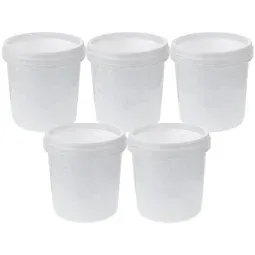 Photo 1 of
pack white plastic bucket with handle