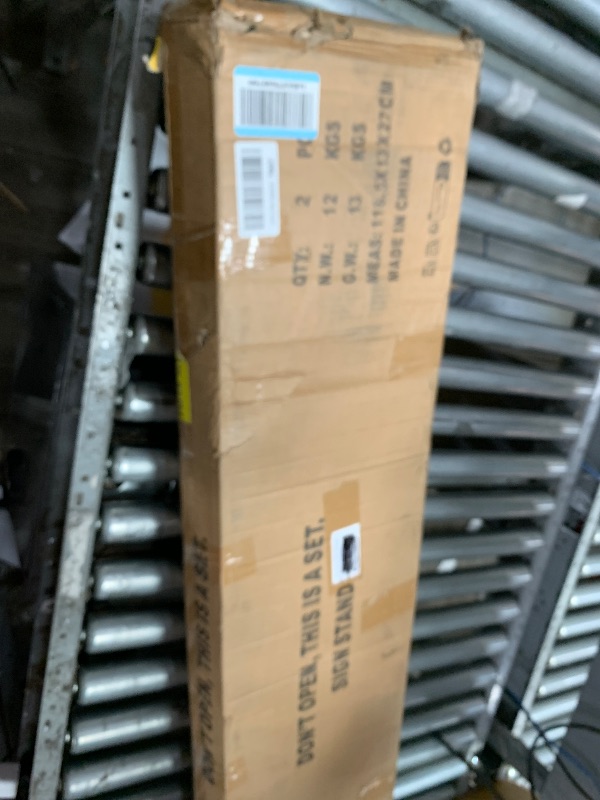 View 2 of *** MISSING PARTS - PARTS ONLY ***
STANDNEE 4PACK Adjustable Poster Holder, Foam Board Stand for Display, Heavy Duty Pedestal Sign Holder, Metal Stand for Display Board Up to 83