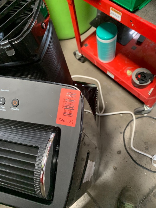 Photo 1 of **FOR PARTS, NONFUNCTIONAL**midea 14000 btu portable air conditioner