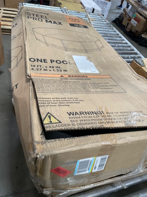 Photo 1 of **NO PIPES** Bestway Steel Pro Max 14' x 48" Camo Pool Set