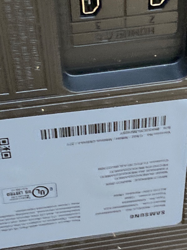 Photo 1 of **DAMAGED** Samsung 65-Inch QLED 4K Smart TV (2026)