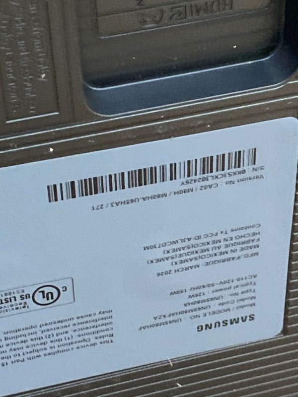 Photo 1 of **DAMAGED*** Sony 77" BRAVIA XR8B OLED 4K HDR Smart Google TV