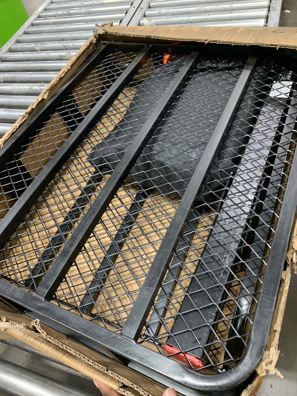 View 2 of **MISSING SOME ACCESSORIES** VEVOR 60" Folding Hitch Cargo Carrier