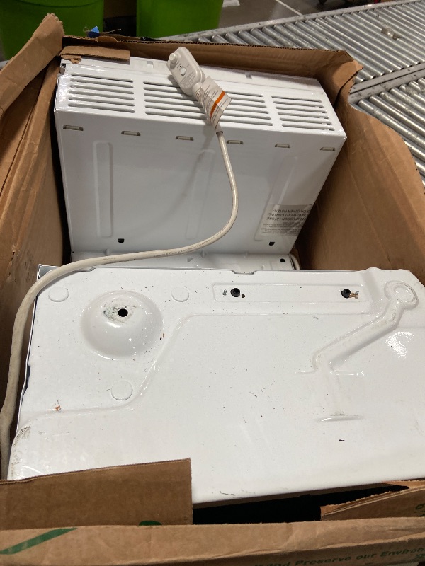 View 2 of **Powers On** Electactic U Shaped Window Air Conditioner 12,000 BTU