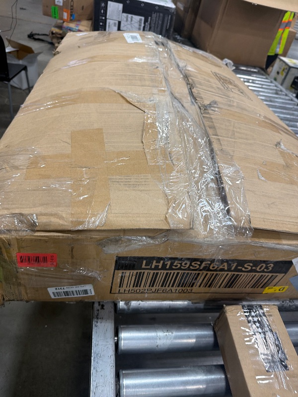 View 2 of *** PARTIAL SET - PARTS ONLY *** LINSY HOME U Shaped Sectional Couch, 105'' Grey Corduroy Sofa