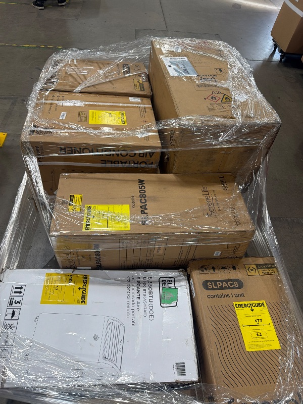 View 5 of 10 AC units different brands and models