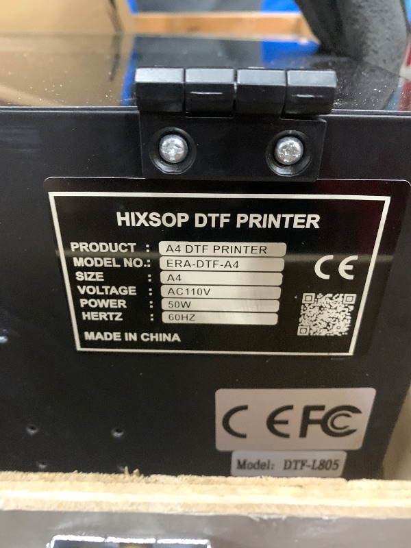 View 10 of ****PARTS ONLY , DIRTY W INK ******** DTF Printer A4 L805 with Roll Feeder