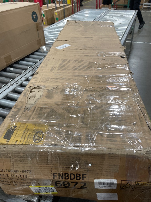 View 2 of **PARTS ONLY** Box 1/2 Queen bed frame