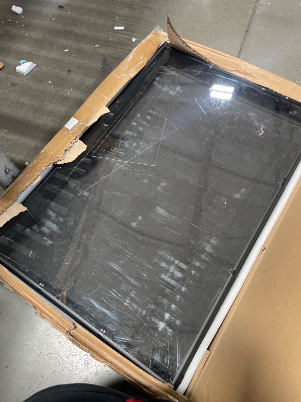 View 2 of **DAMAGED** Memorywuu Trade Card Show Display Case, Black, 36"x24"