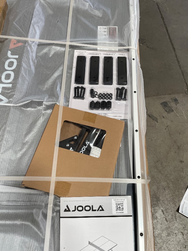 Photo 1 of *+TRUCK PICKUP ONLY** JOOLA Centric - Professional Table Tennis Table with Quick Clamp Ping Pong Net and Post Set - 10 Minute Easy Assembly - Foldable Ping Pong Table with Single Player Playback Mode