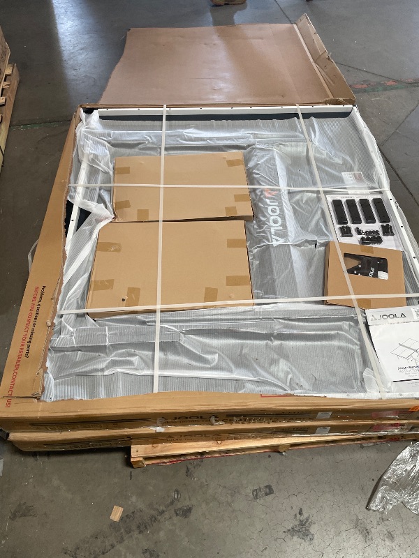 Photo 1 of *+TRUCK PICKUP ONLY** JOOLA Centric - Professional Table Tennis Table with Quick Clamp Ping Pong Net and Post Set - 10 Minute Easy Assembly - Foldable Ping Pong Table with Single Player Playback Mode