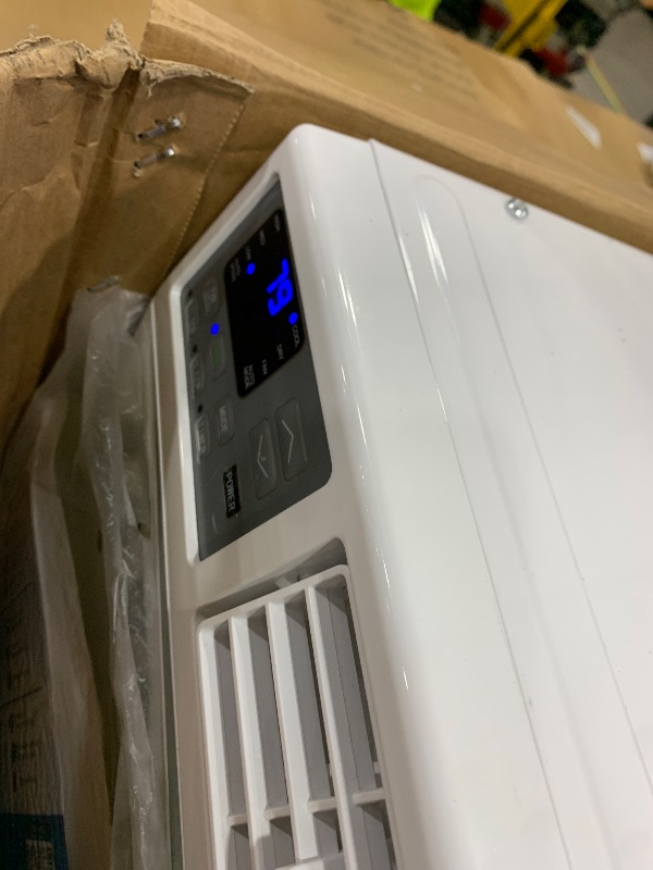 Photo 1 of 12000 BTU Window Air Conditioner, Energy Saving Window AC Unit with Remote & App Control, Timer Function & Easy Install Kit, for Rooms up to 550 Square Feet, 115V/60Hz, White